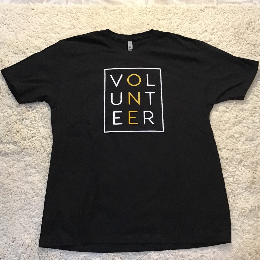 “VOLUNTEER” Next Level Apparel T-Shirt